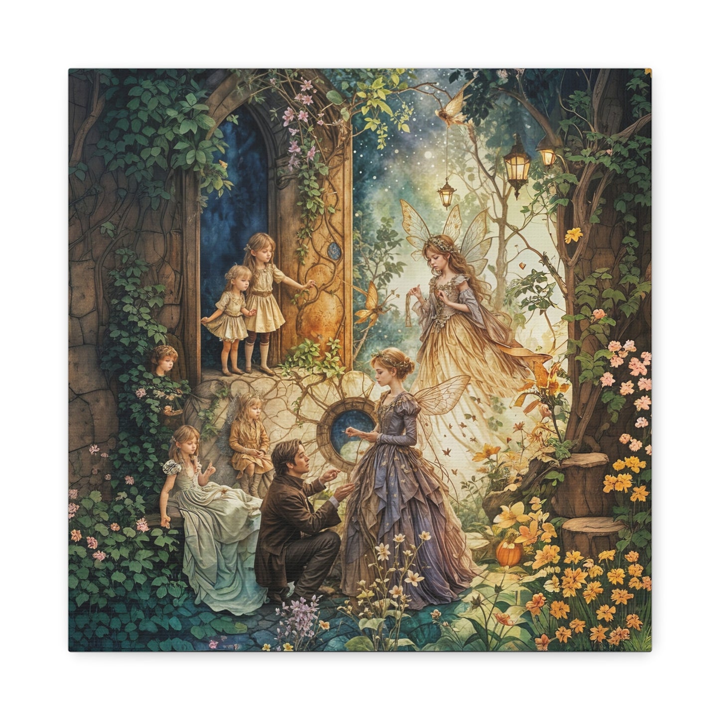 Canvas Print - Proposal in Fairyland Art