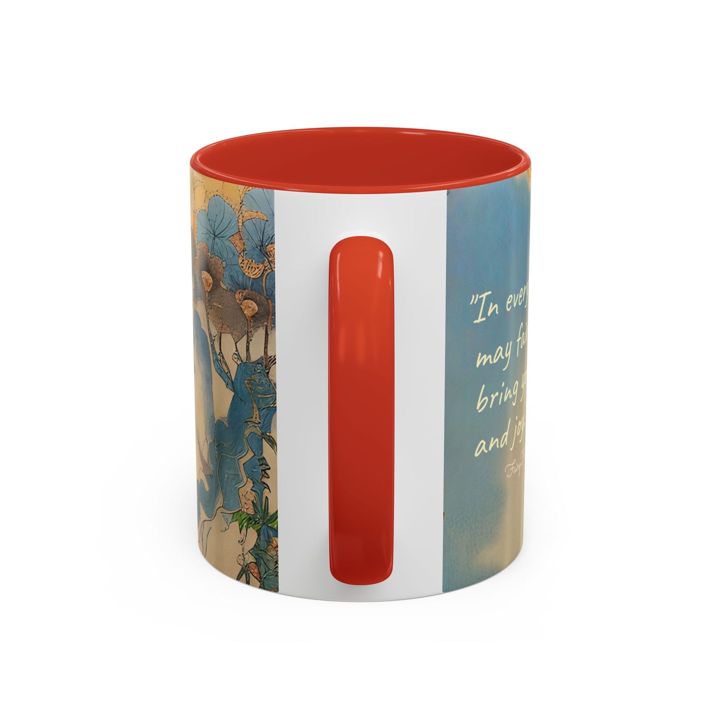 Mushroom Fairy Art-Themed Coffee Mug - 11 & 15oz Accent Mug for Fairy Lovers