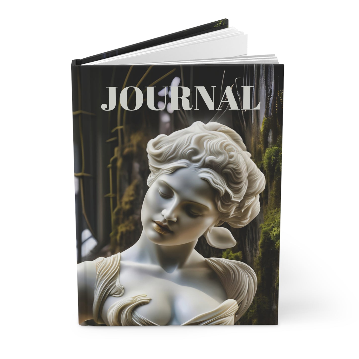 Hardcover Goddess Dianna Bust Art Matte