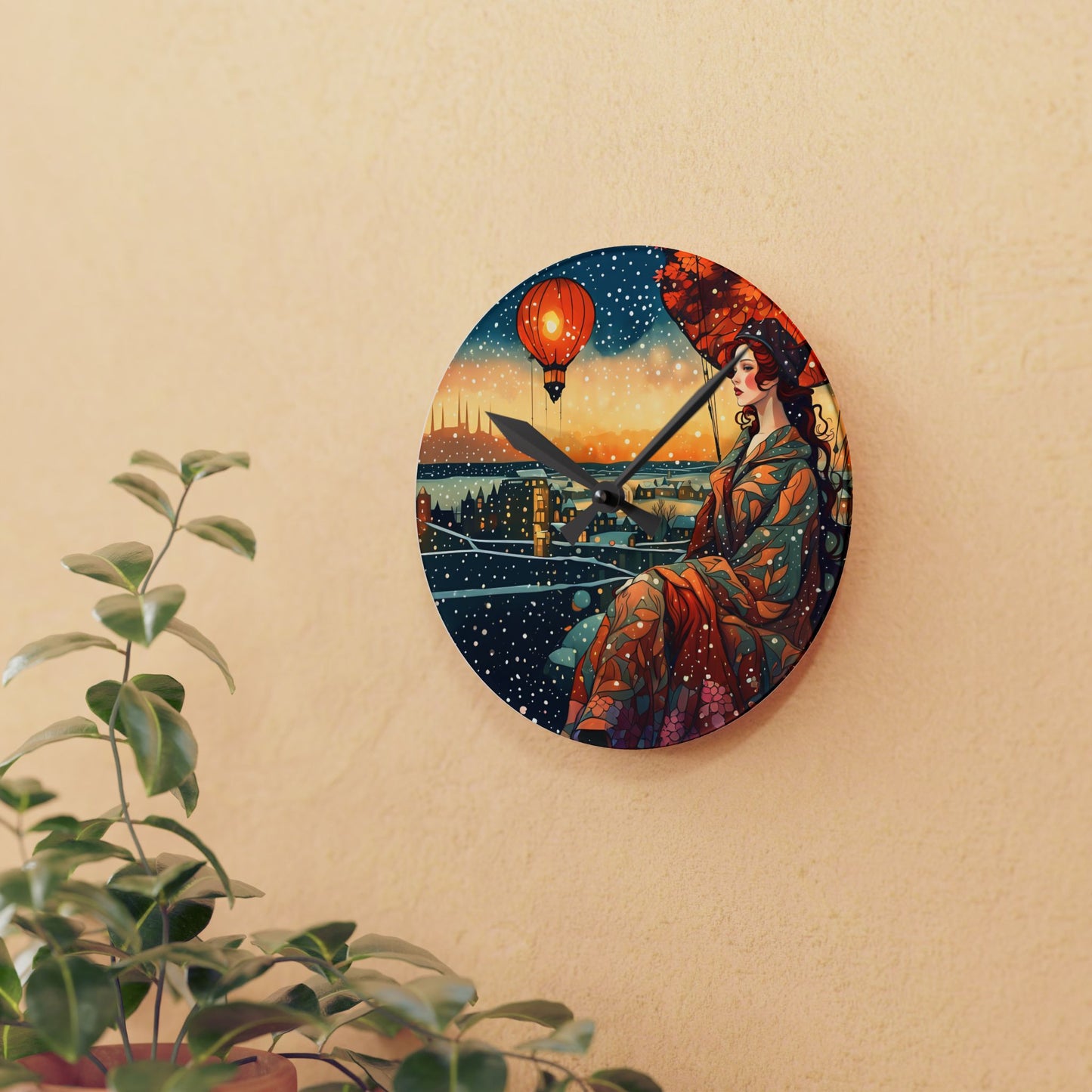 Acrylic Wall Clock