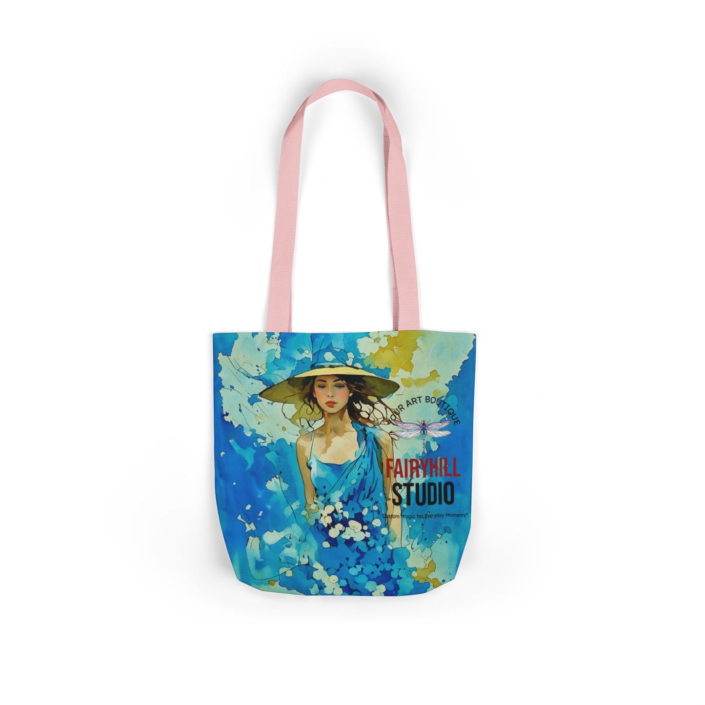 Colorful Summer vibes- Canvas Tote Bag - Perfect for Beach Days, Eco-Friendly Shopping, and Summer Fun!