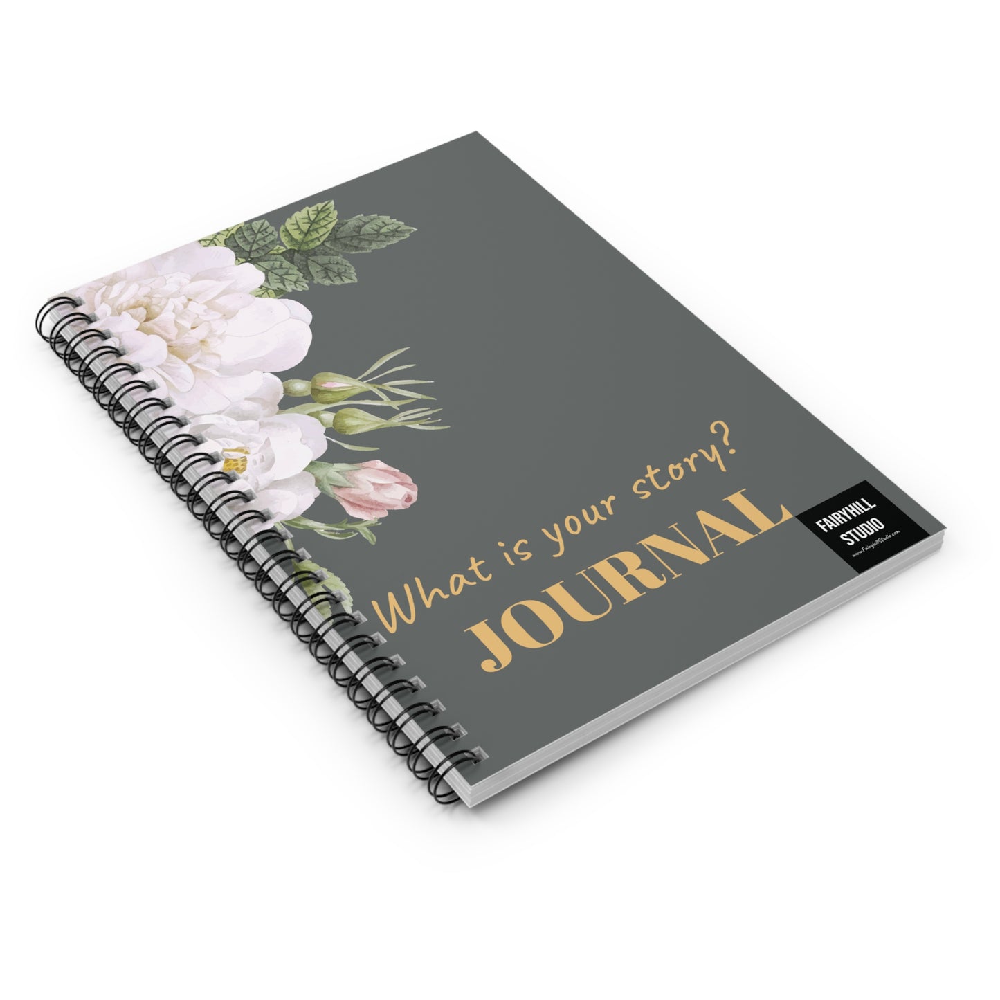 What is your Story? Spiral Notebook,Journal - Ruled Line