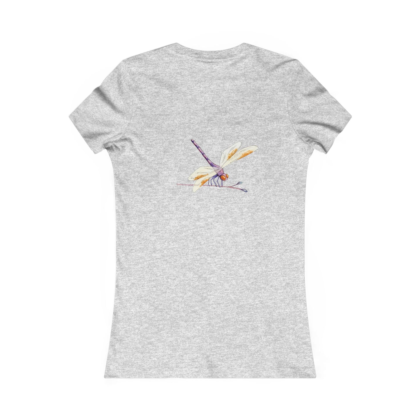 Stylish Women's Favorite Tee with Dragonfly Design, Casual T-Shirt, Gift for Her, Nature Lover Apparel, Spring Fashion