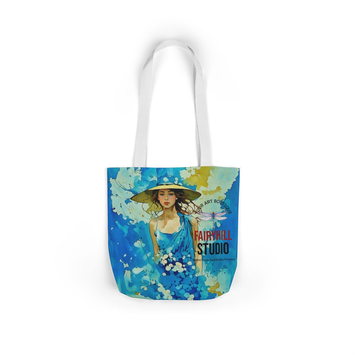 Colorful Summer vibes- Canvas Tote Bag - Perfect for Beach Days, Eco-Friendly Shopping, and Summer Fun!