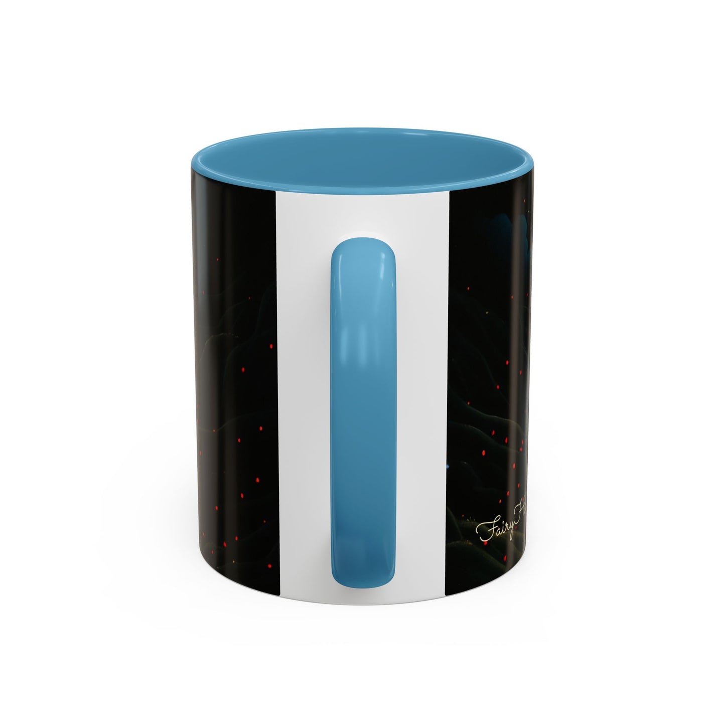 Moon girl wit red hat Art-Themed Coffee Mug - 11 & 15oz Accent Mug for Musroom Fsiry Lovers
