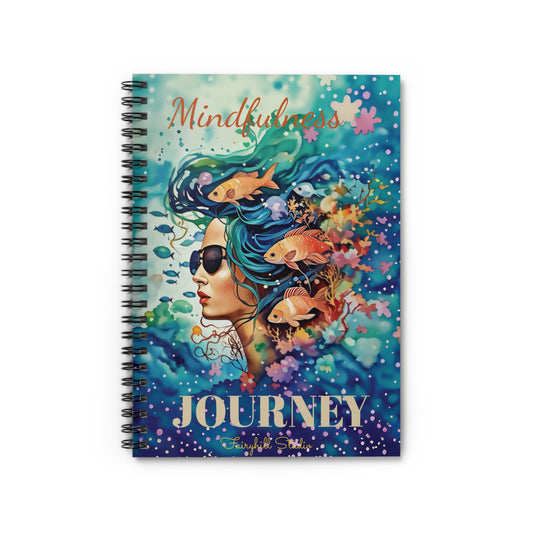 Deep ocean   Spiral Notebook   Art Journal