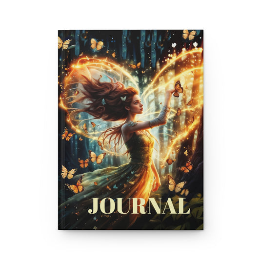 Hardcover Journal FairyHill Studio Fairy Forest Art