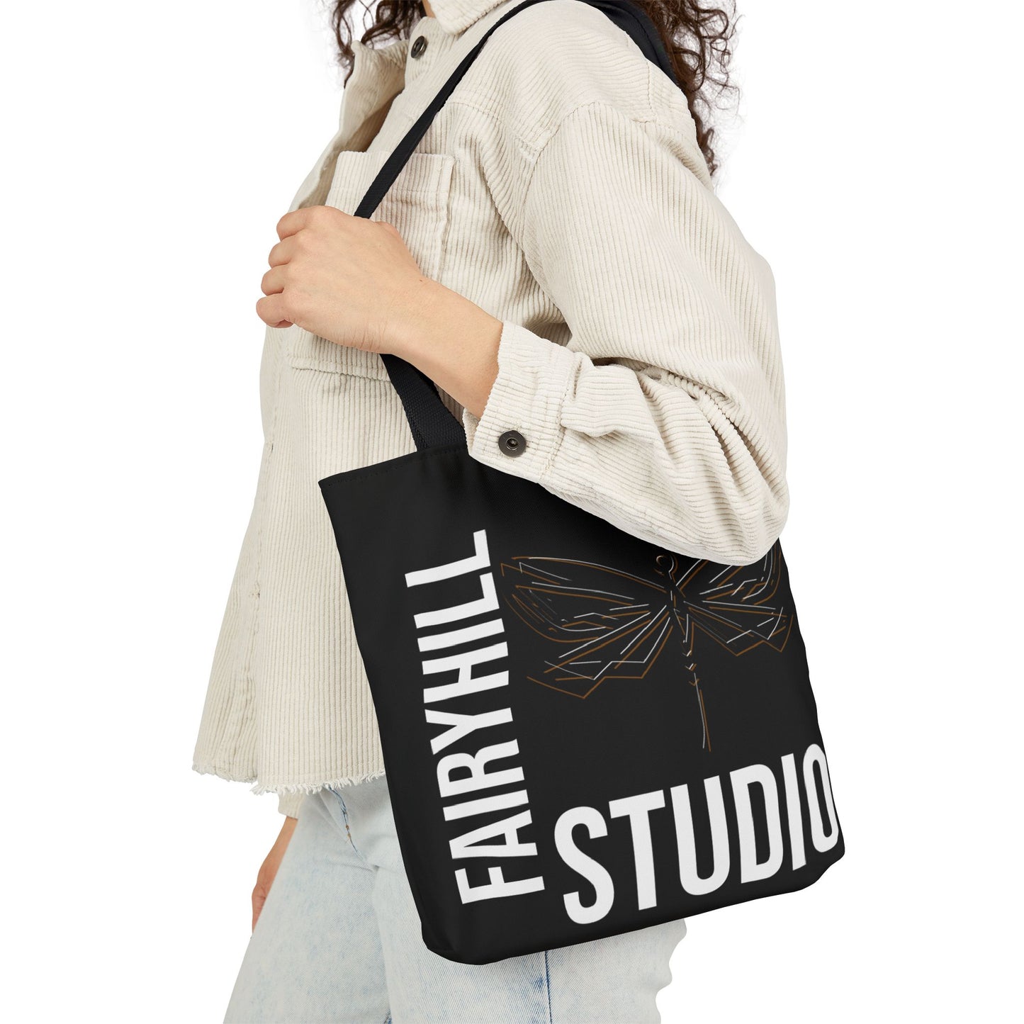 FairyHill Studio Canvas Tote Bag - Perfect for Beach Days, Eco-Friendly Shopping, and Summer Fun!