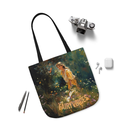FAIRY VOICES - Canvas Tote Bag - Perfect for Beach Days, Eco-Friendly Shopping, and Summer Fun!