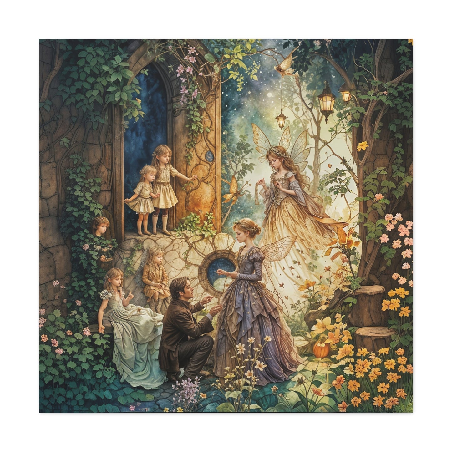Canvas Print - Proposal in Fairyland Art