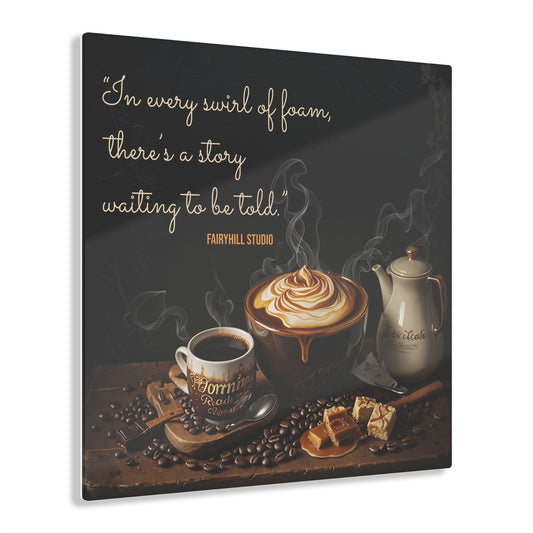 FairyHill Studio Art of Coffee Acrylic Print -
