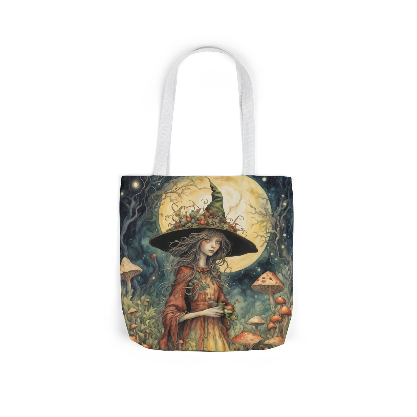 Witch  -Inspired Canvas Tote Bag - Perfect for Beach Days, Eco-Friendly Shopping, and Summer Fun!