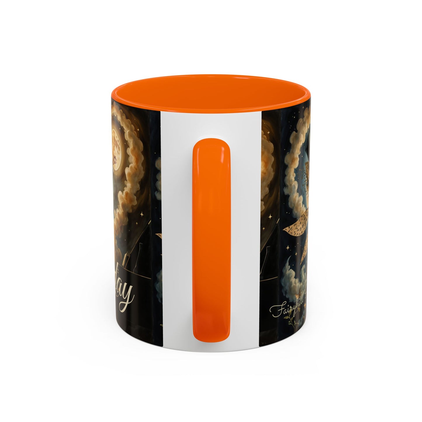 Coffee Mug - Whimsical Mad Hatter Happy Birthday Design by Fairyhill Studio