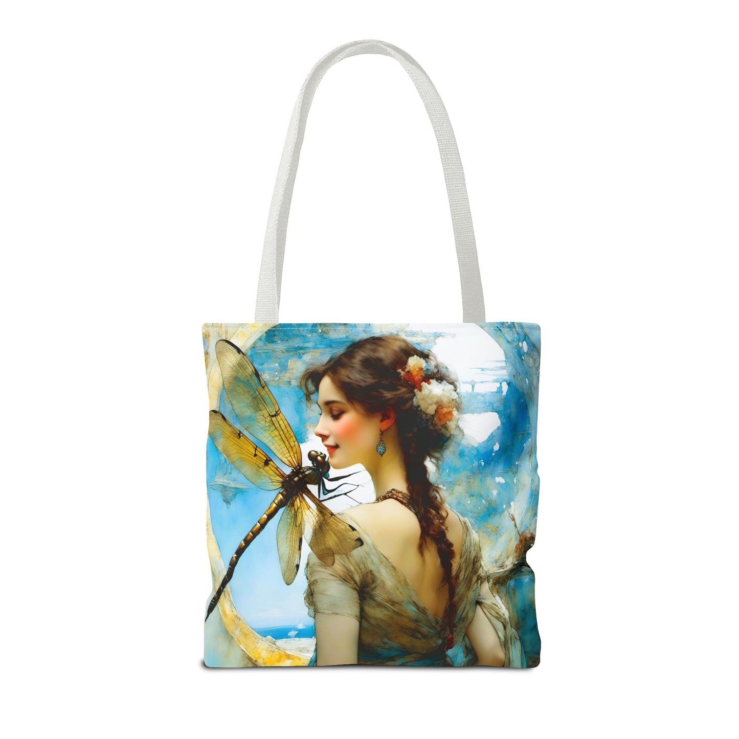 Dragonfly whimsical Tote Bag (AOP)