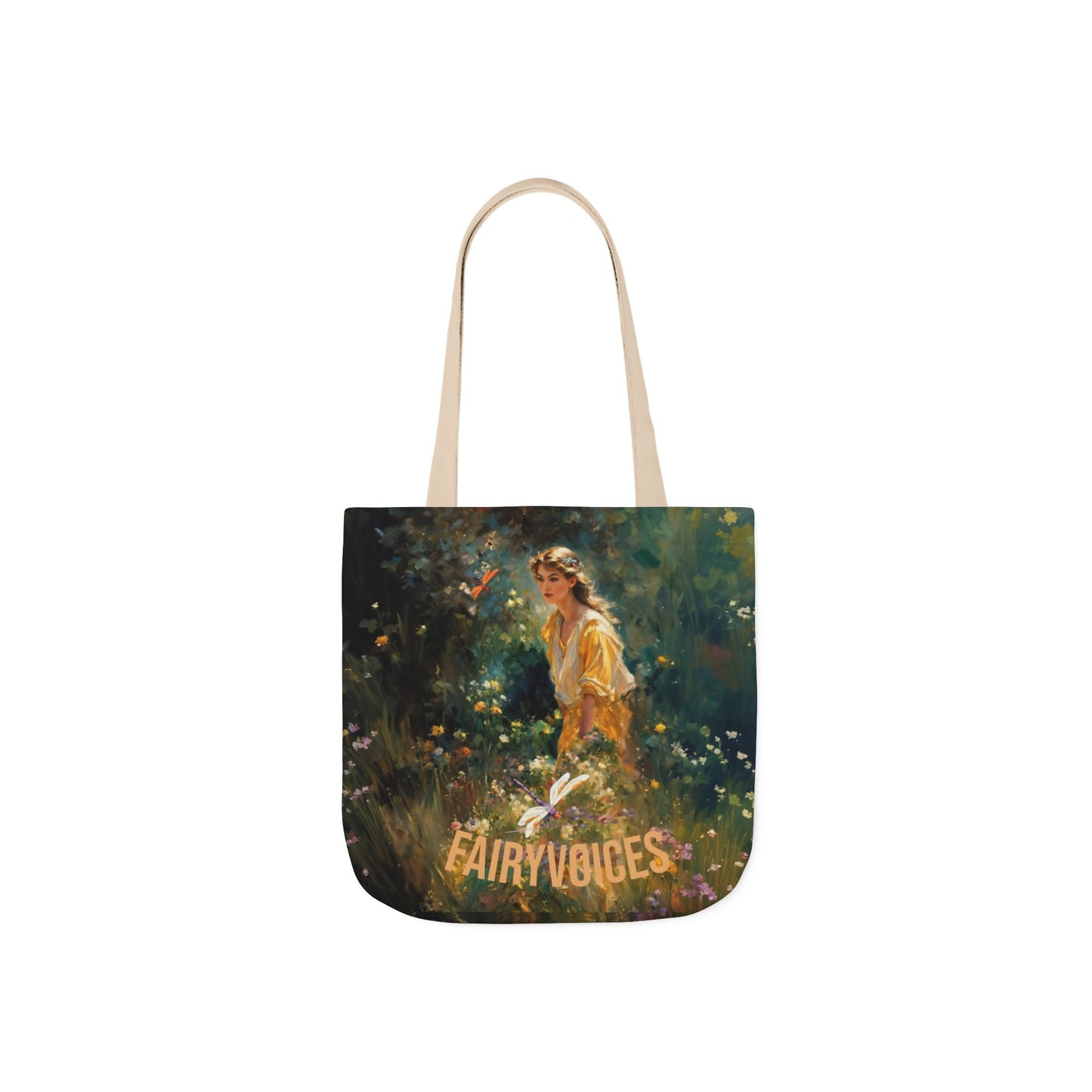 FAIRY VOICES - Canvas Tote Bag - Perfect for Beach Days, Eco-Friendly Shopping, and Summer Fun!