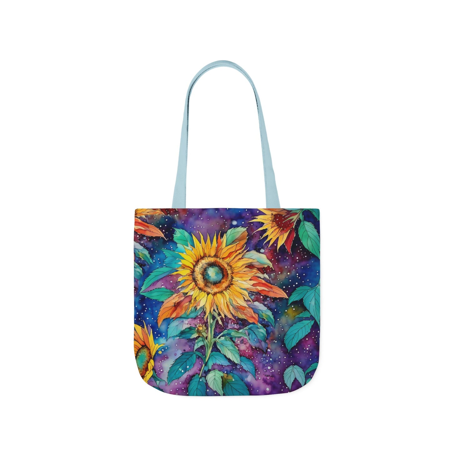 Colorful nature-Inspired Canvas Tote Bag - Perfect for Beach Days, Eco-Friendly Shopping, and Summer Fun!