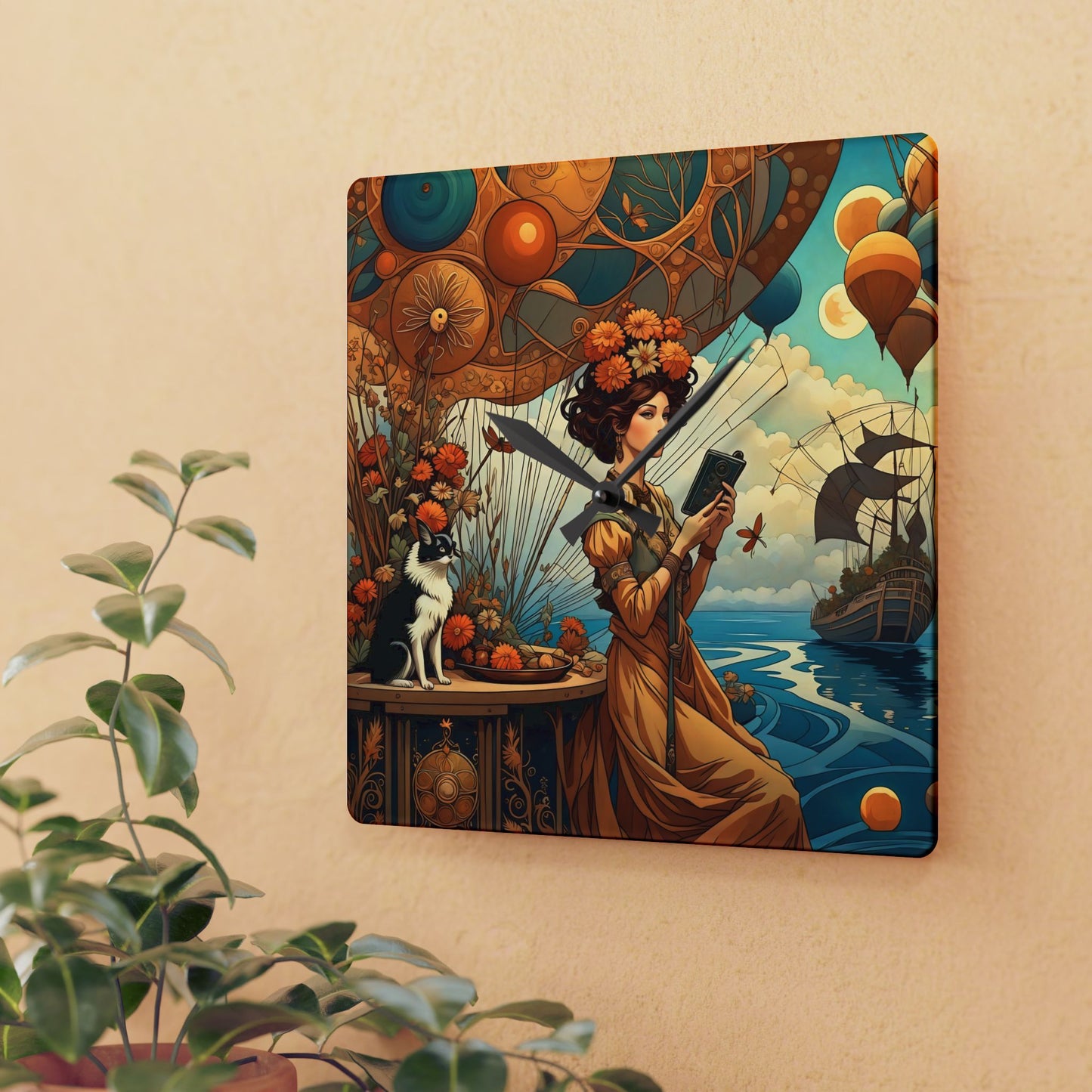 Acrylic Wall Clock