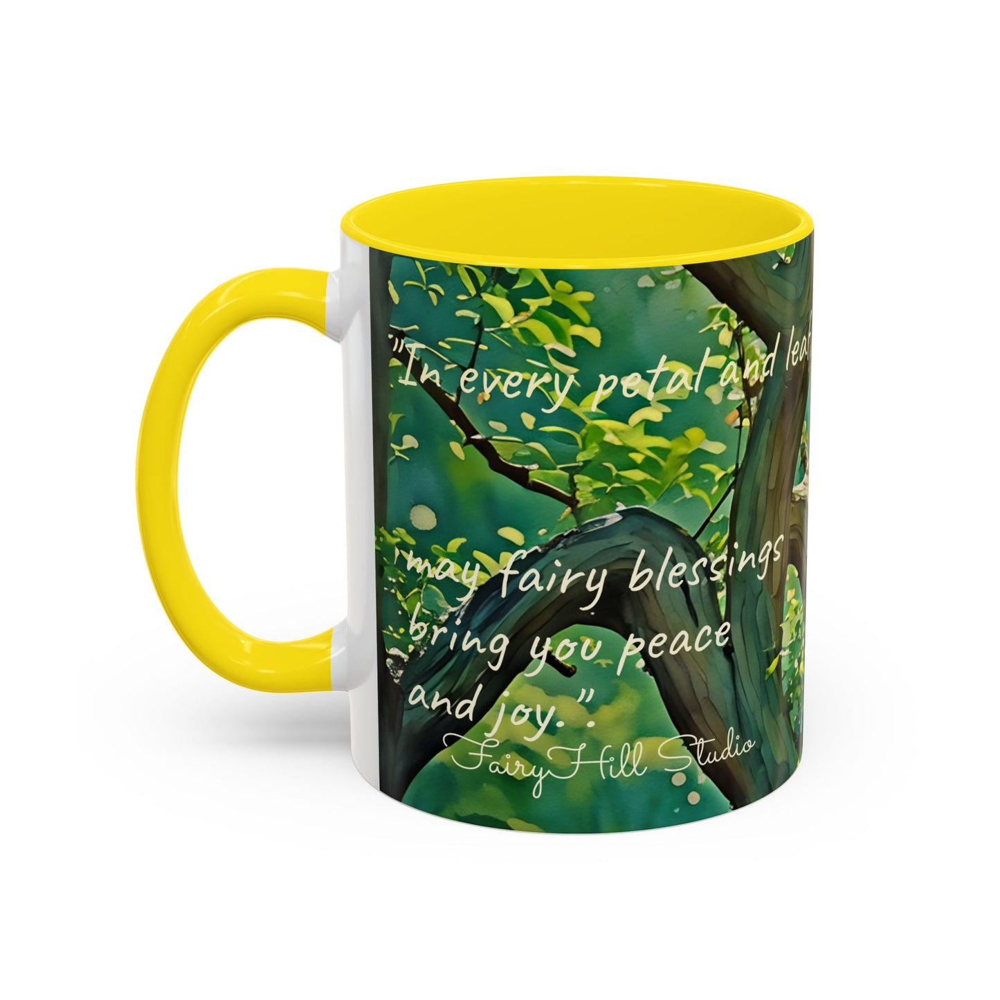 Garden fairy-Themed Coffee Mug - 11 & 15oz Accent Mug for Fairy Lovers