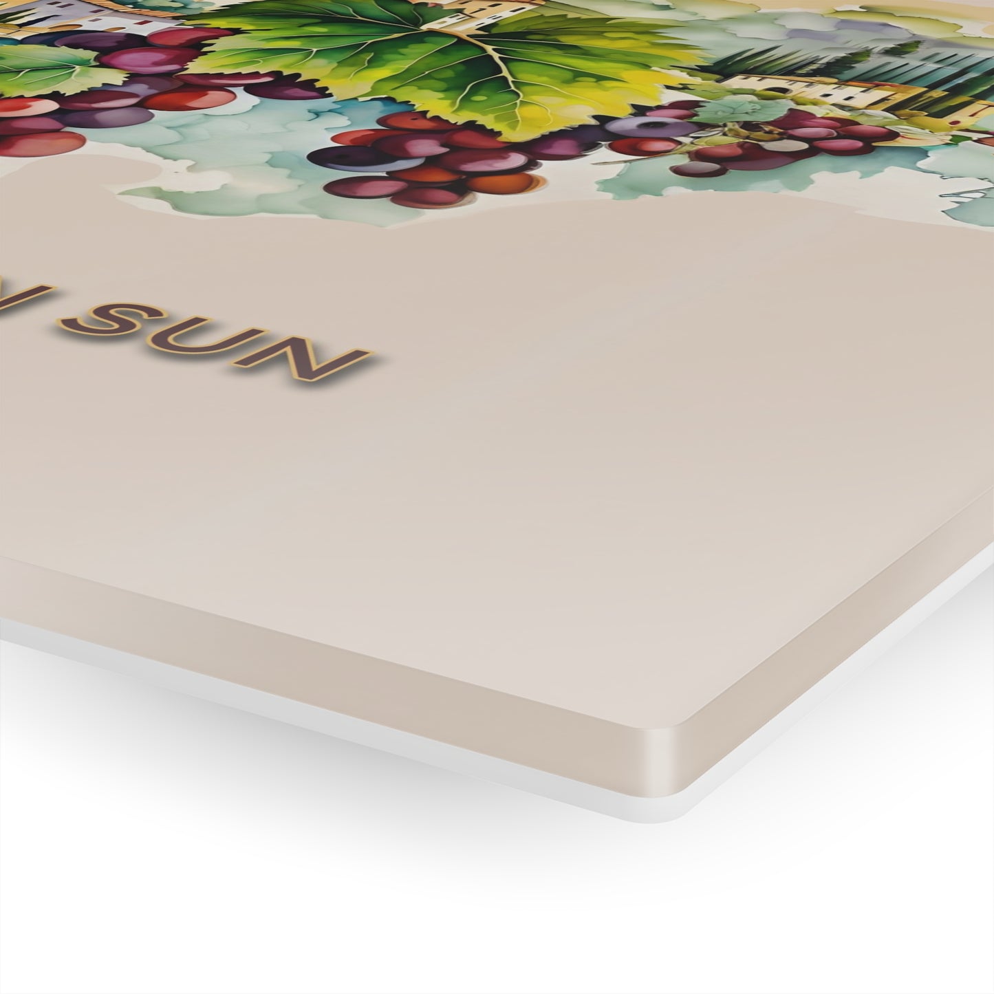 Art Acrylic Prints - Tuscany Under the Tuecan Sun