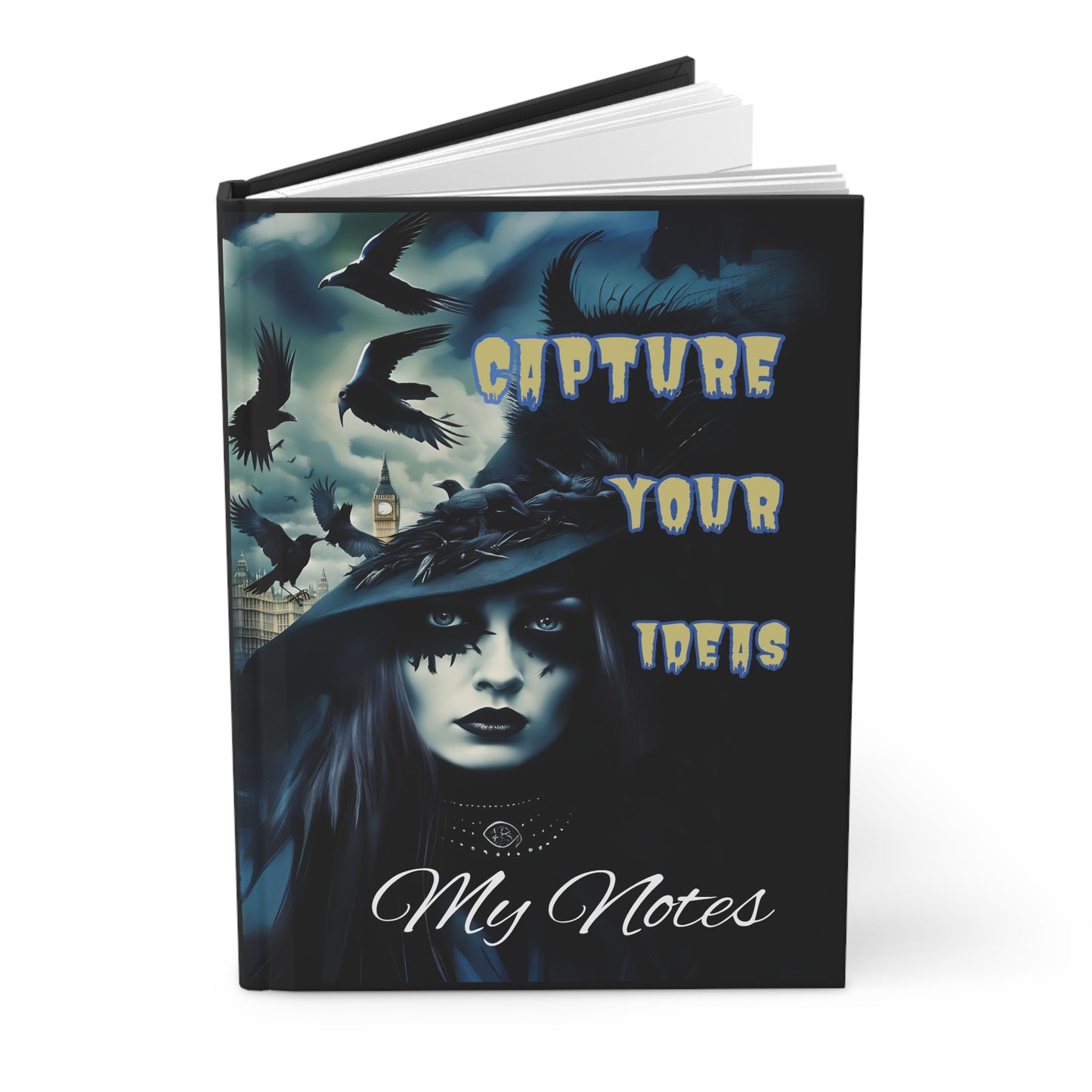 " Capture Your Notes "Hardcover Journal Matte