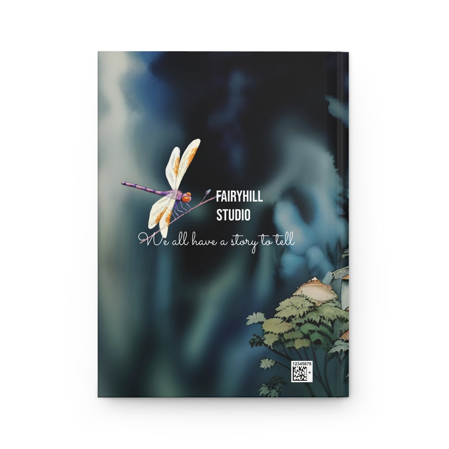 Hardcover Journal Mushroom Fairy