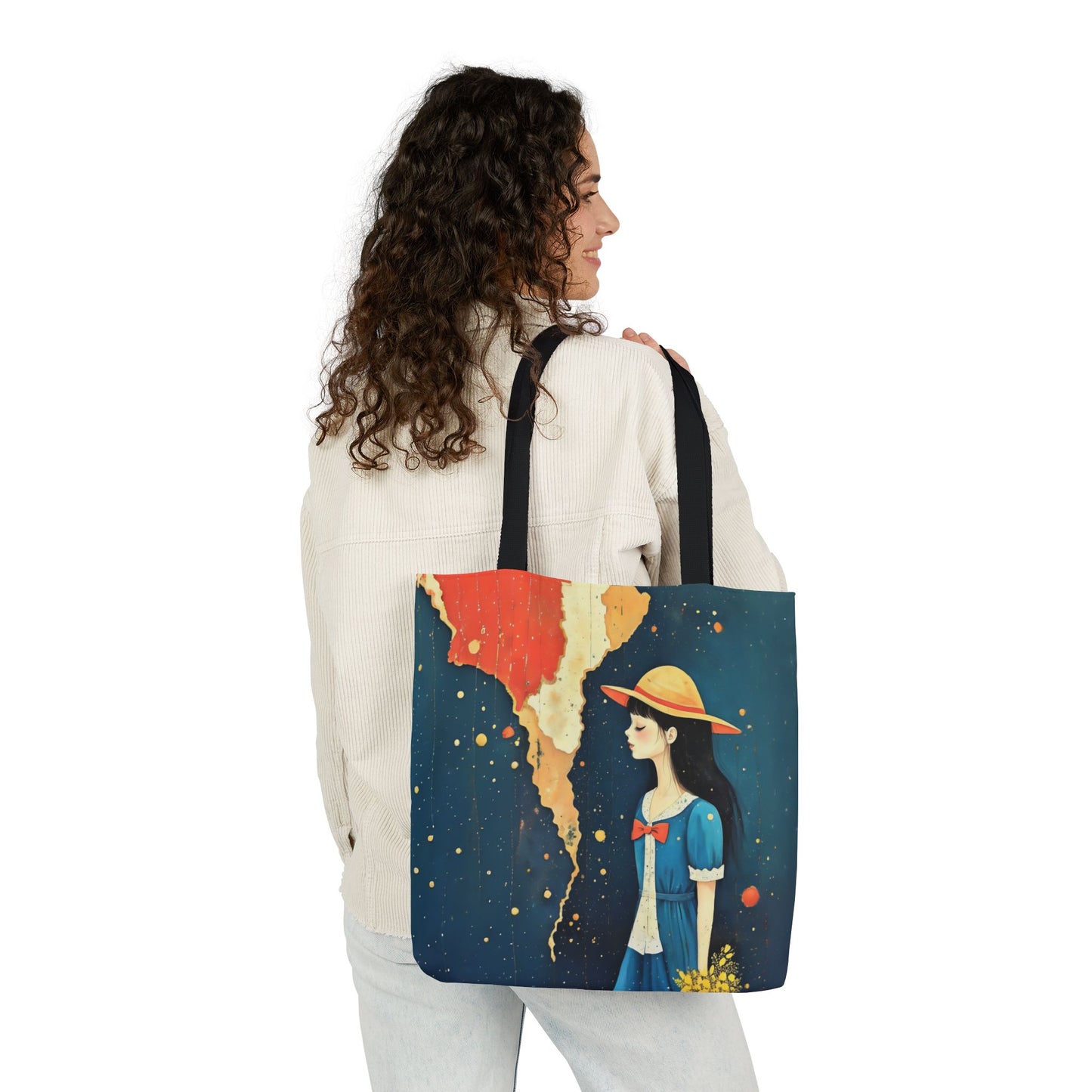 Colorful  travel -Inspired Canvas Tote Bag - Perfect for Beach Days, Eco-Friendly Shopping, and Summer Fun!