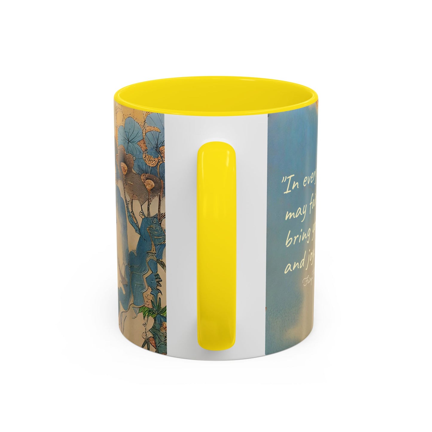 Mushroom Fairy Art-Themed Coffee Mug - 11 & 15oz Accent Mug for Fairy Lovers