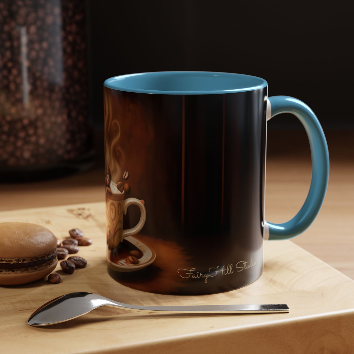 Coffee fairy-Themed Coffee Mug - 11 & 15oz Accent Mug for Fairy /Coffee Lovers