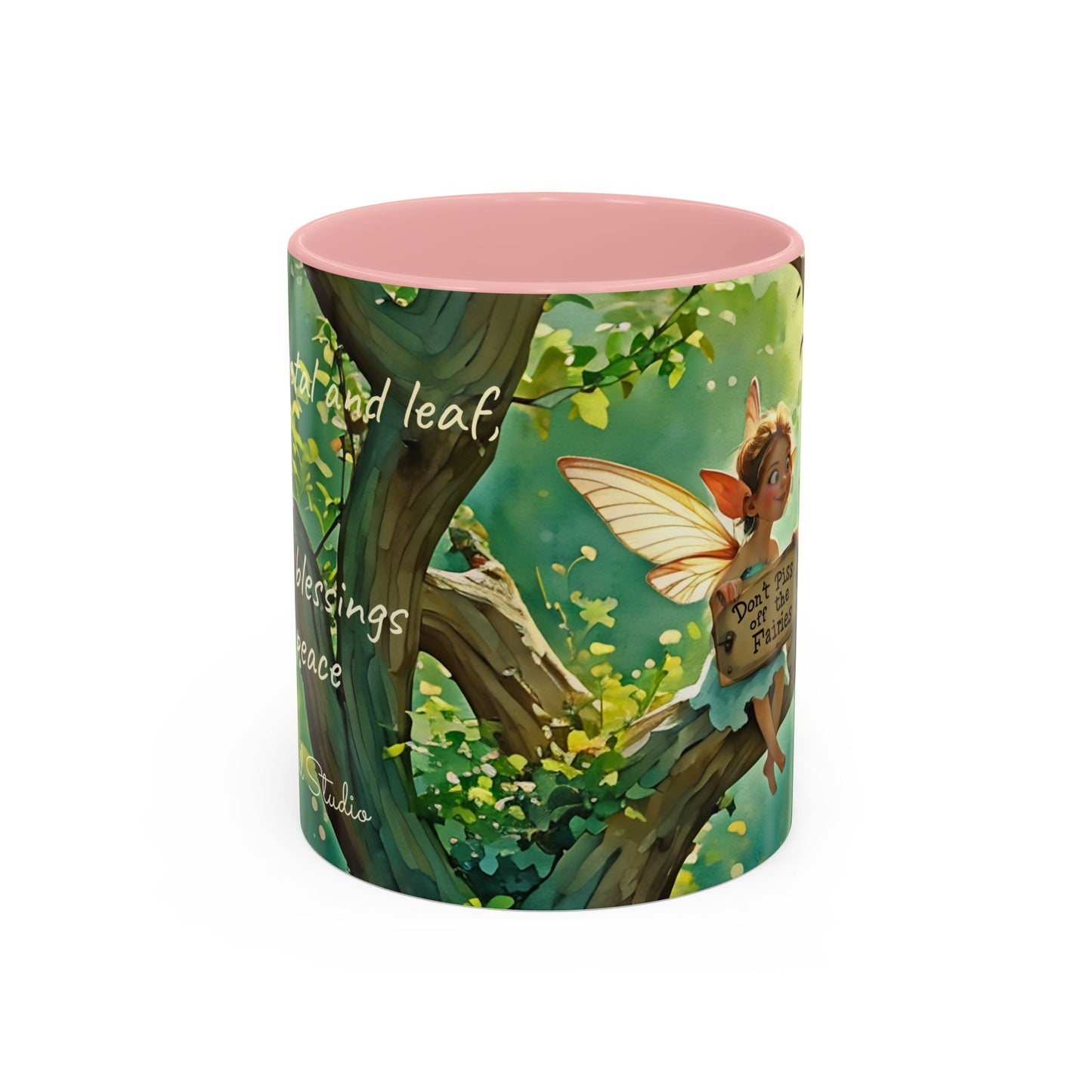 Garden fairy-Themed Coffee Mug - 11 & 15oz Accent Mug for Fairy Lovers