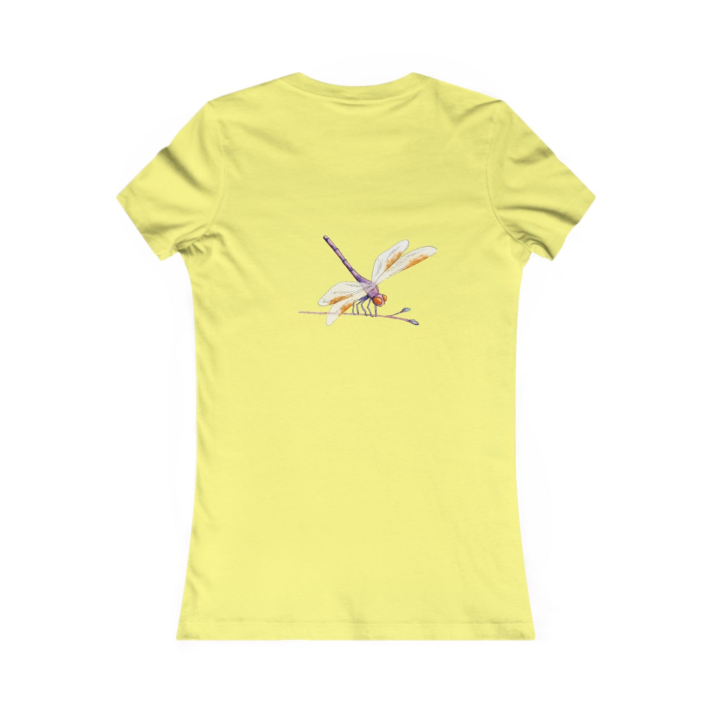 Stylish Women's Favorite Tee with Dragonfly Design, Casual T-Shirt, Gift for Her, Nature Lover Apparel, Spring Fashion