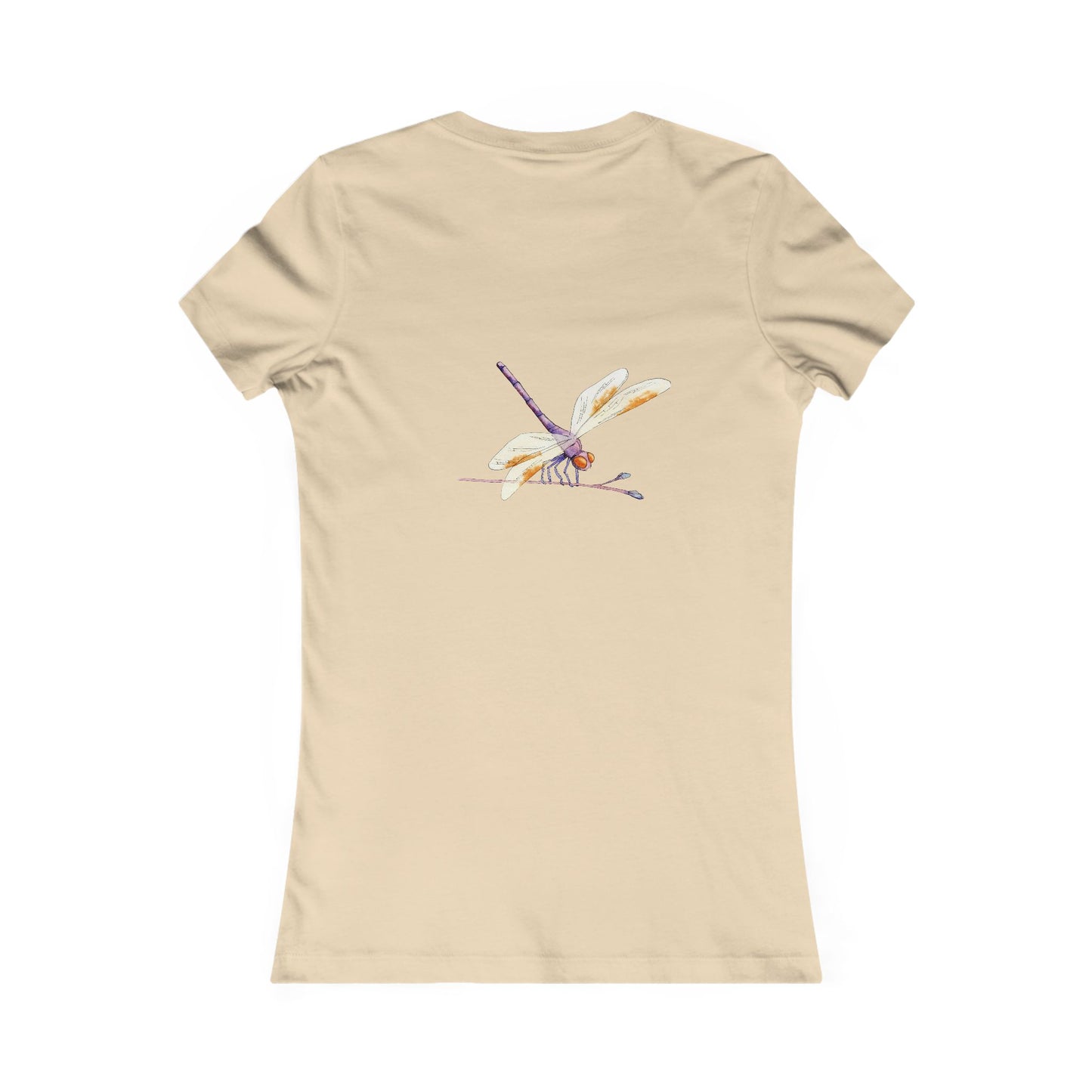 Stylish Women's Favorite Tee with Dragonfly Design, Casual T-Shirt, Gift for Her, Nature Lover Apparel, Spring Fashion