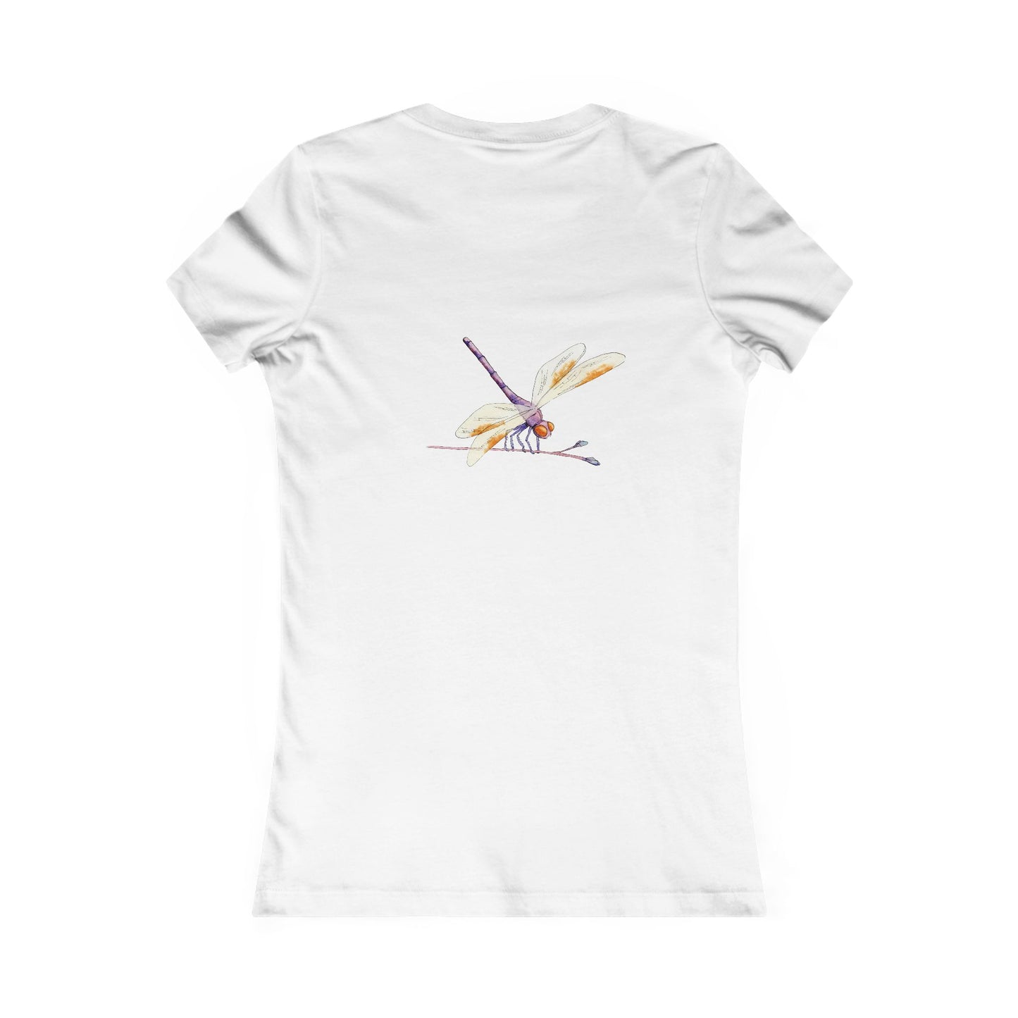 Stylish Women's Favorite Tee with Dragonfly Design, Casual T-Shirt, Gift for Her, Nature Lover Apparel, Spring Fashion