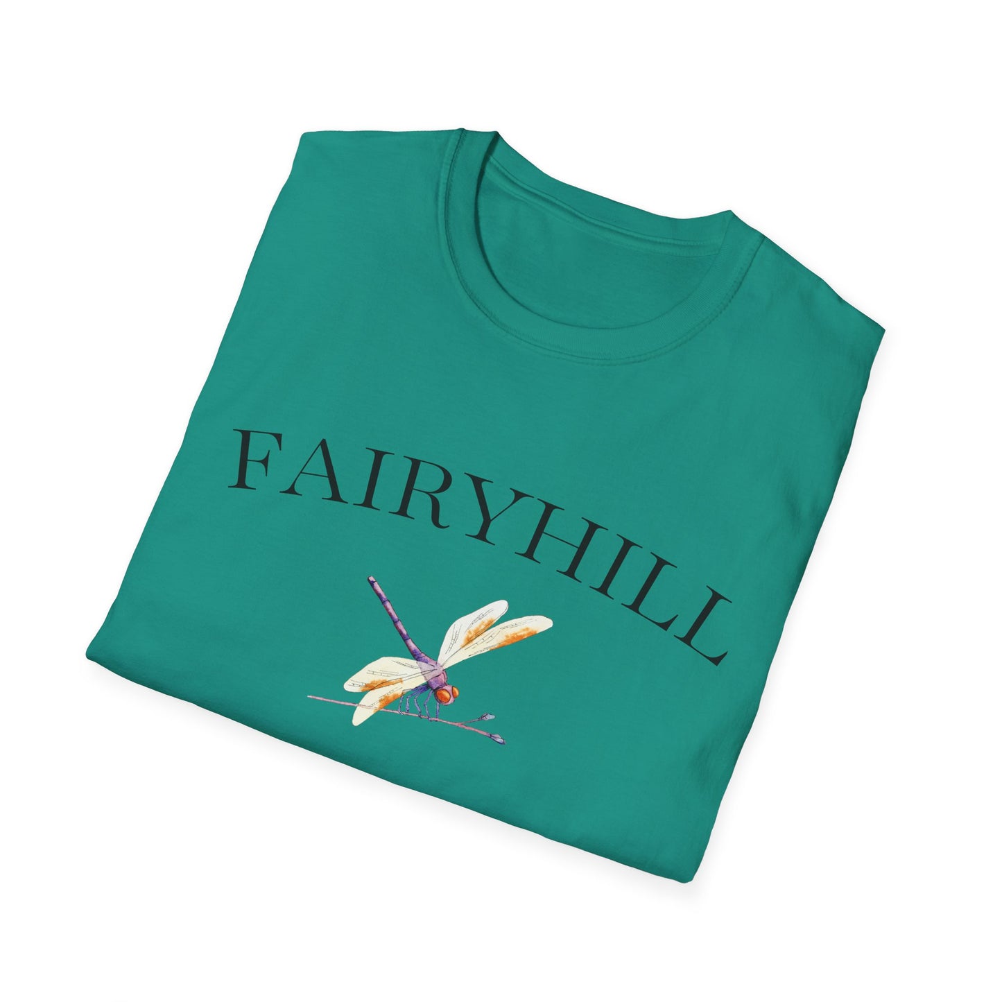Unisex Softstyle T-Shirt with Retro Fairythili Design, Casual Wear, Graphic Tee, Gift Idea, Vintage Apparel