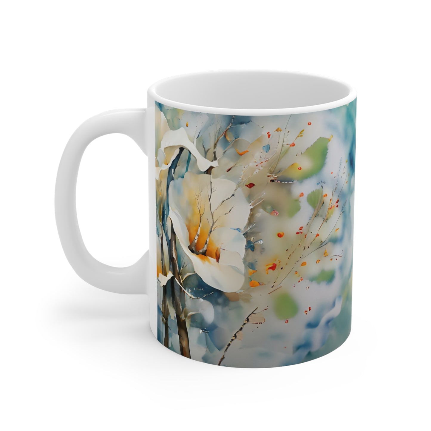 Mug Watercolor Calla Lollies
