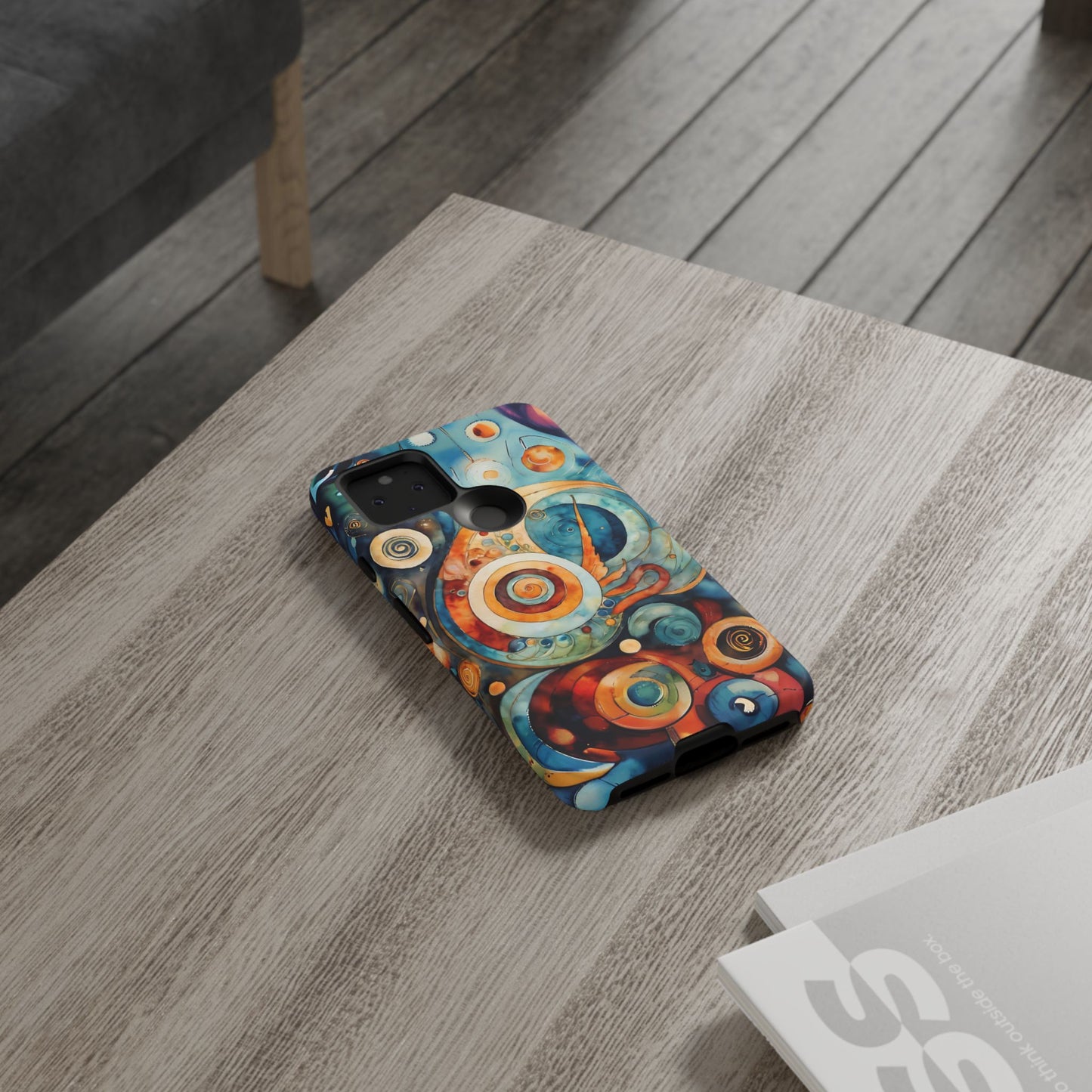 Phone Cases - Beautiful Abstract Circular Art Design
