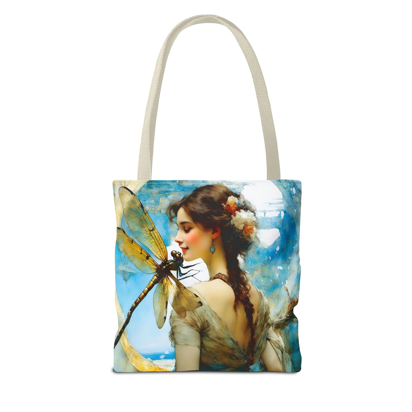 Dragonfly whimsical Tote Bag (AOP)