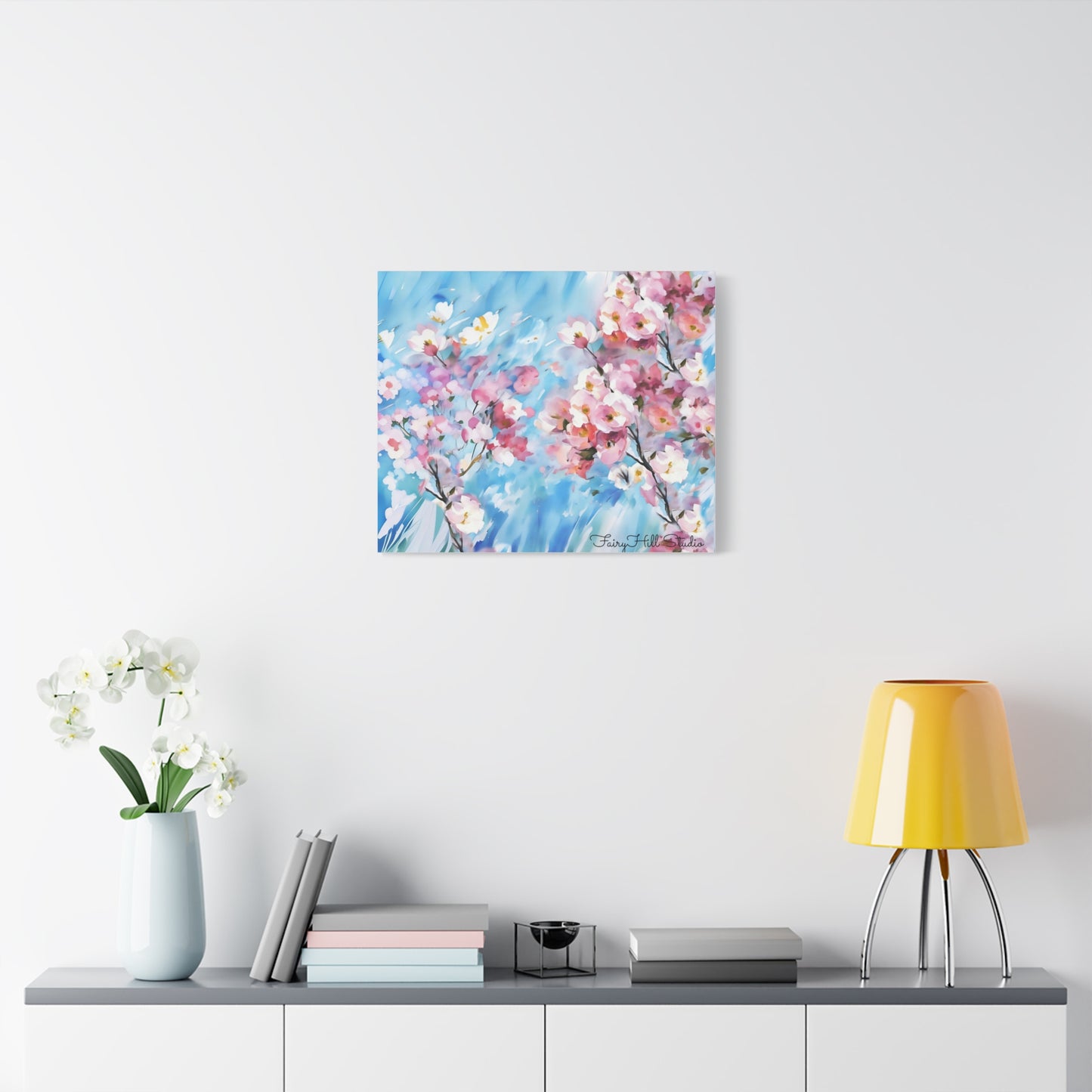 Canvas Wall Art - Floral Cherry Blossom