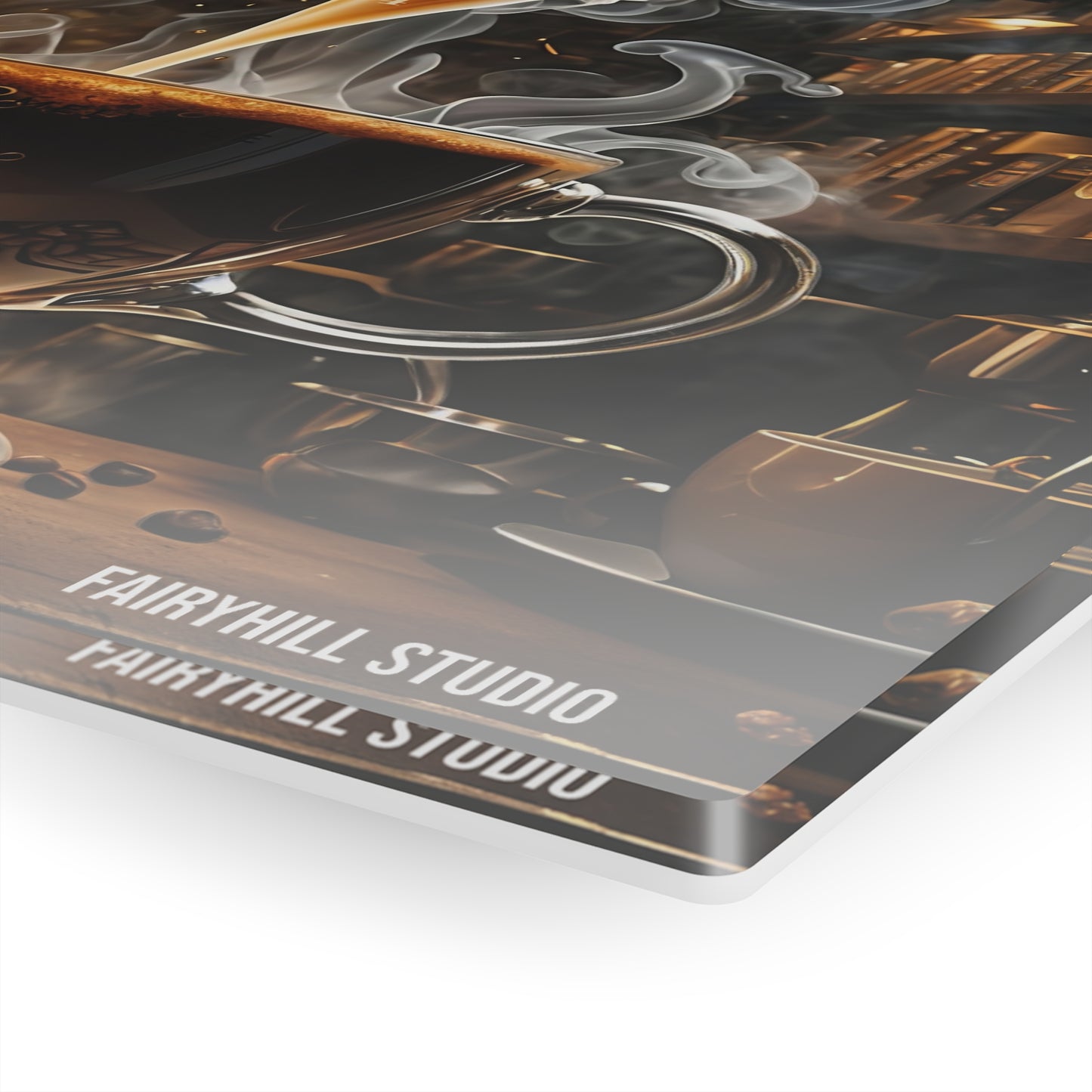 Art Acrylic Prints - Art of Coffee