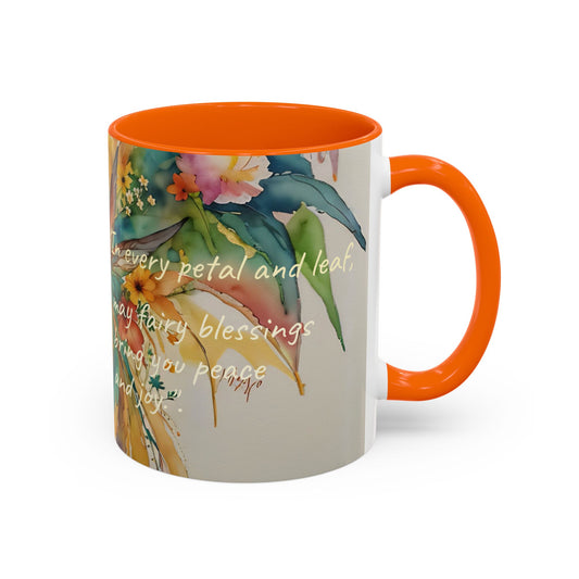 Garden fairy-Themed Coffee Mug - 11 & 15oz Accent Mug for Fairy Lovers