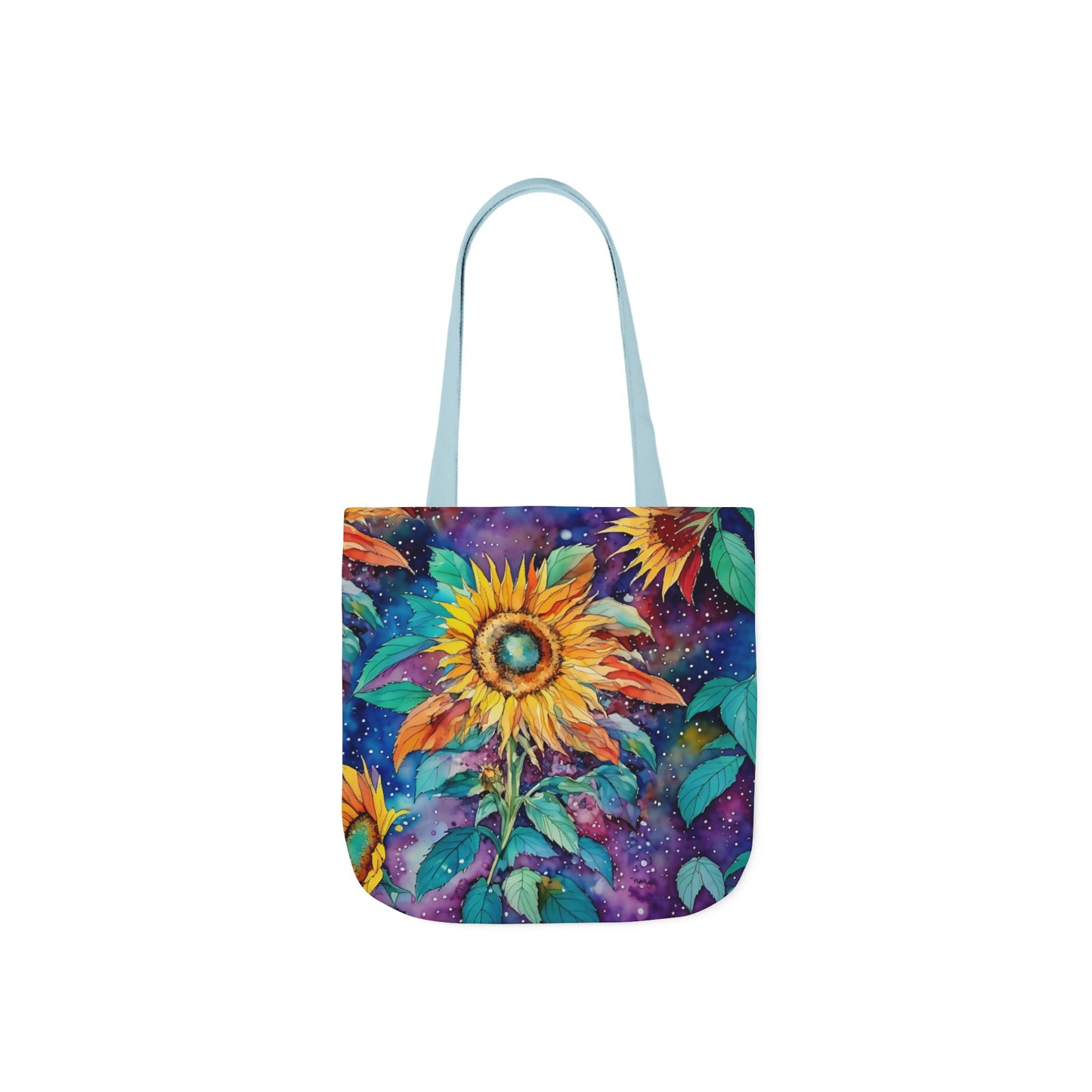 Colorful nature-Inspired Canvas Tote Bag - Perfect for Beach Days, Eco-Friendly Shopping, and Summer Fun!