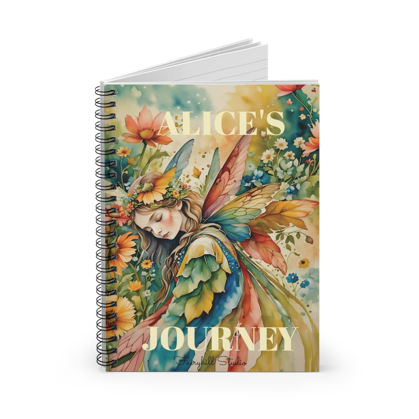 Garden Fairy personalized Spiral Notebook