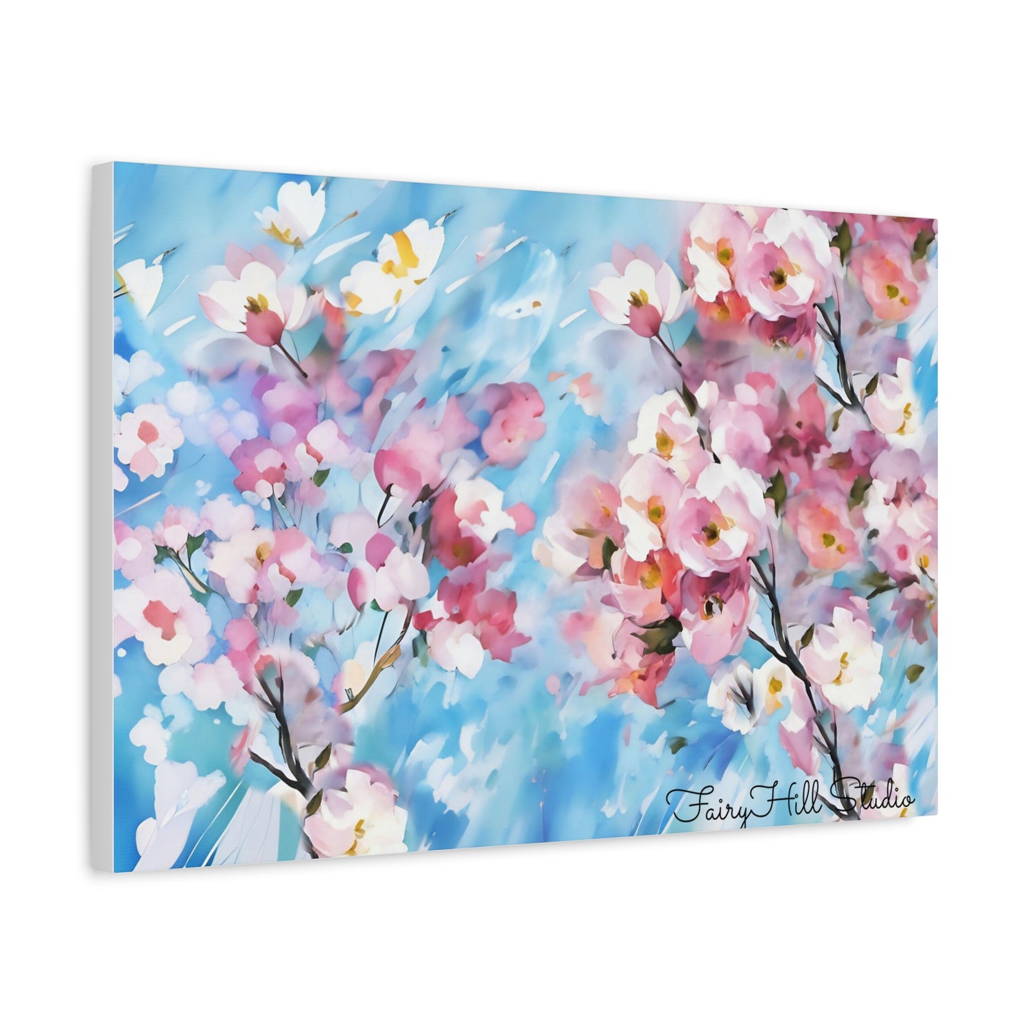 Canvas Wall Art - Floral Cherry Blossom
