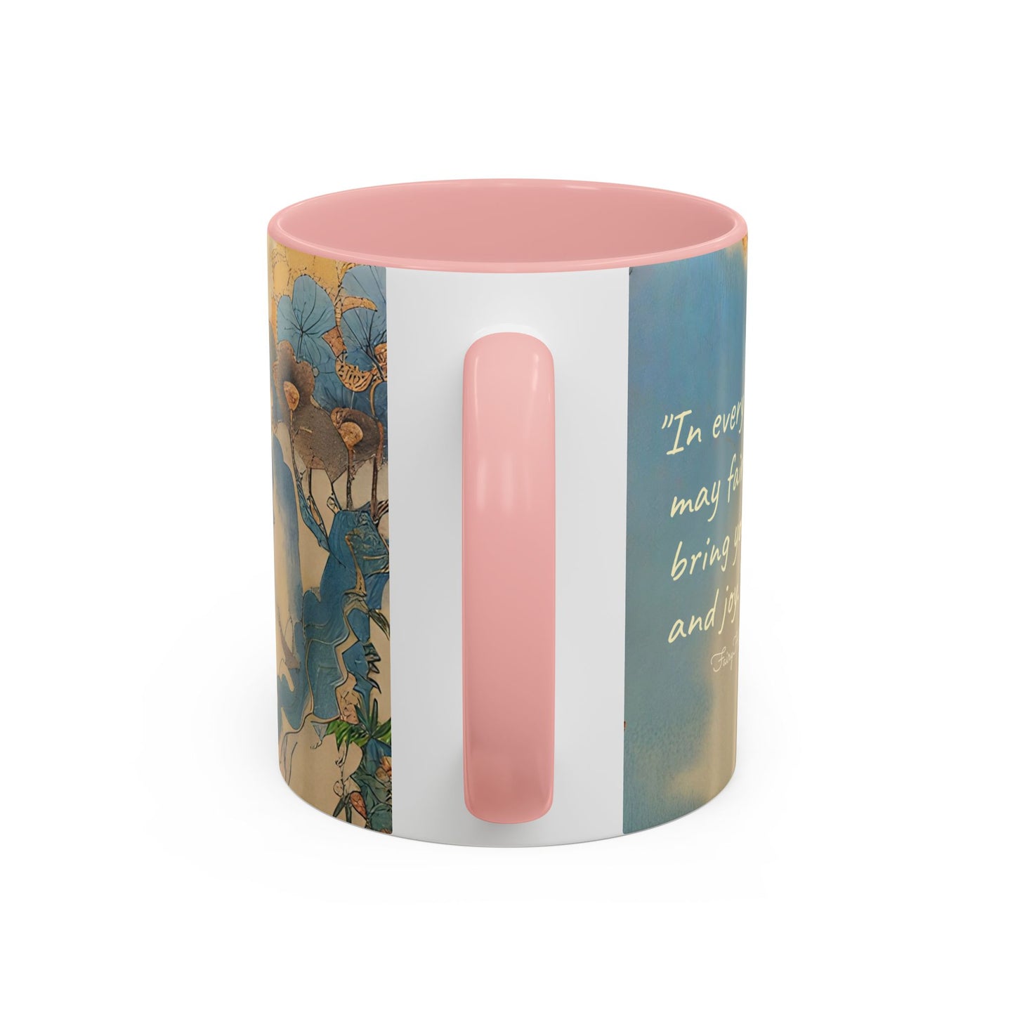 Mushroom Fairy Art-Themed Coffee Mug - 11 & 15oz Accent Mug for Fairy Lovers