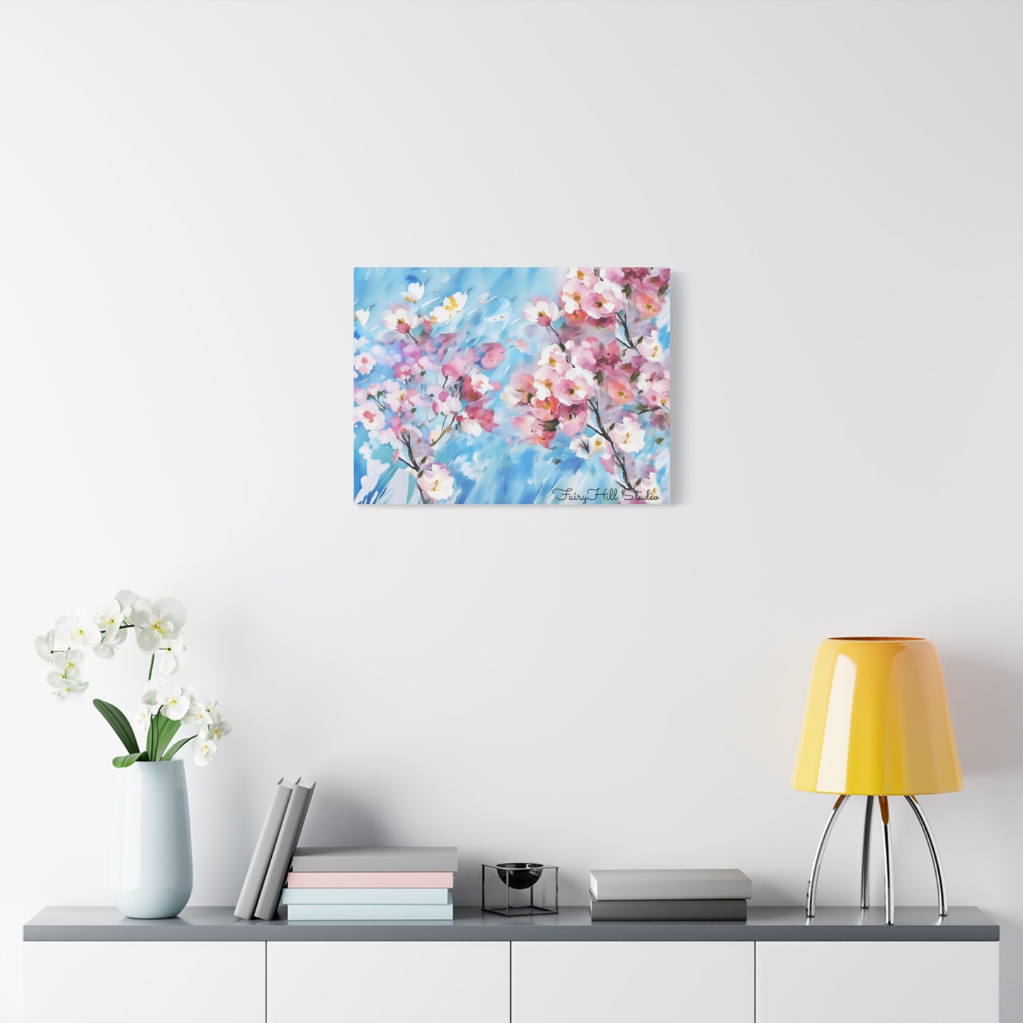 Canvas Wall Art - Floral Cherry Blossom