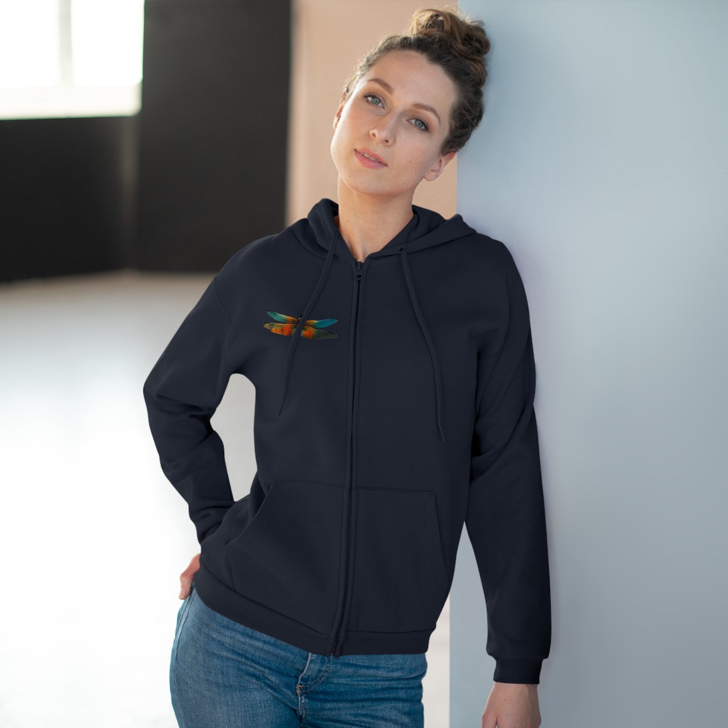 Unisex Hooded Zip Sweatshirt
