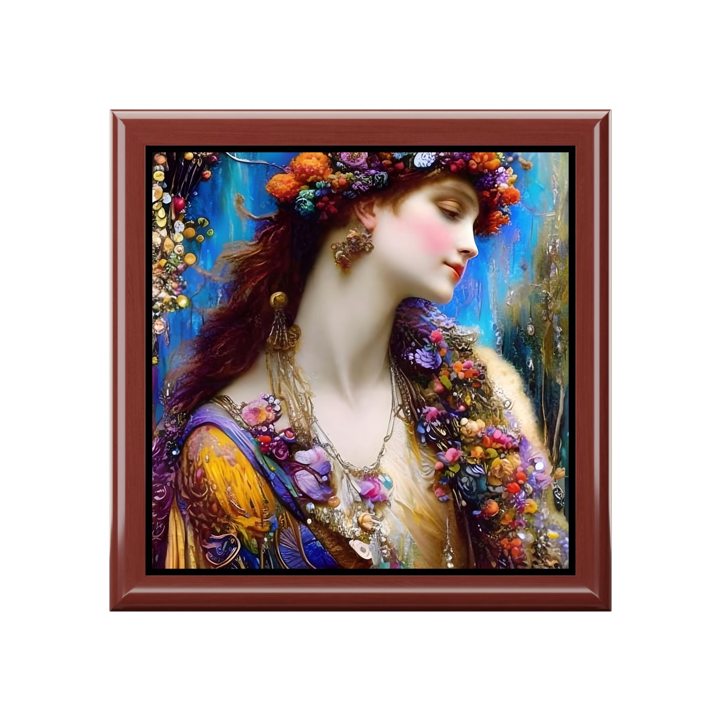 Jewelry Box - Spring Offering Alma Tadema Style Art Inspired Personalized