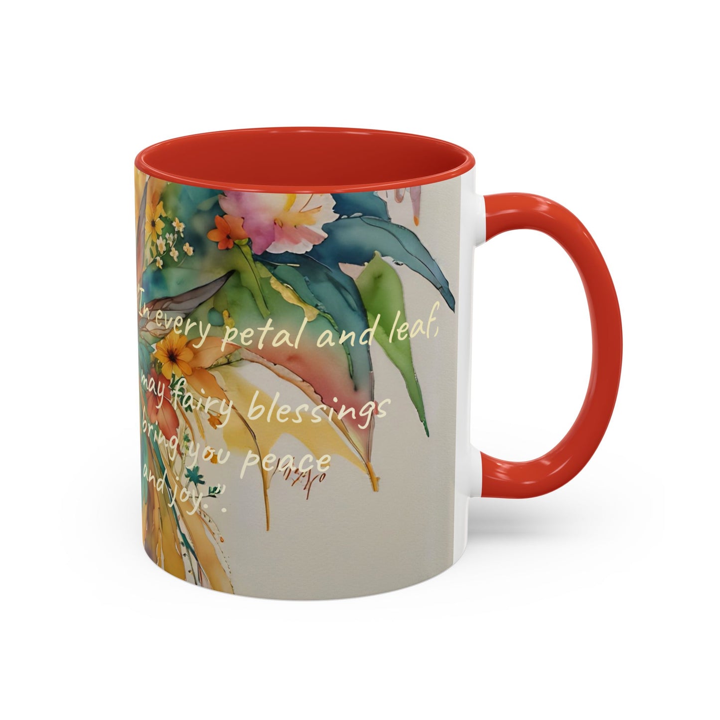 Garden fairy-Themed Coffee Mug - 11 & 15oz Accent Mug for Fairy Lovers