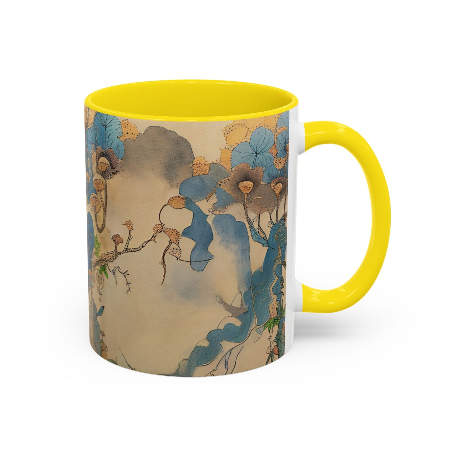 Mushroom Fairy Art-Themed Coffee Mug - 11 & 15oz Accent Mug for Fairy Lovers