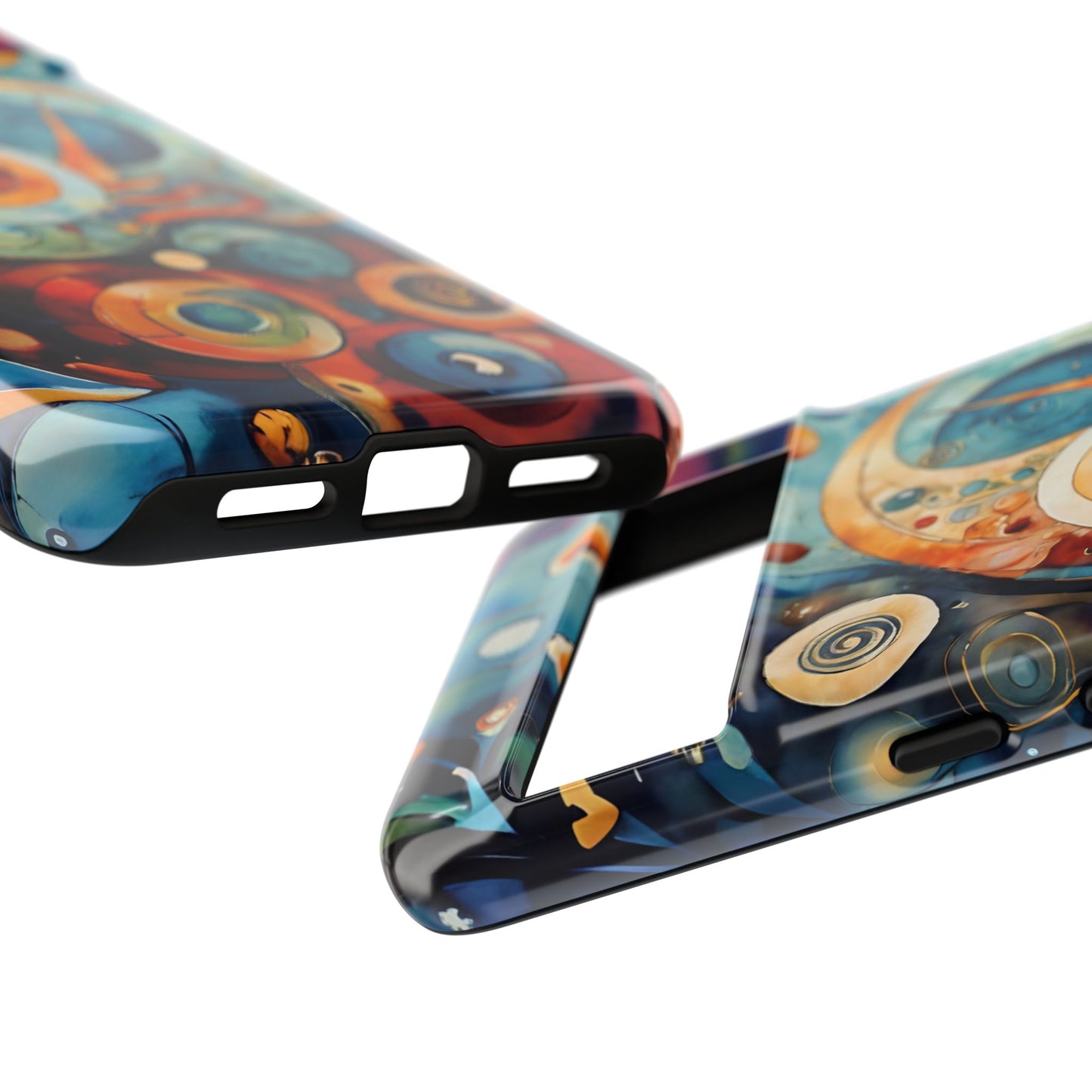 Phone Cases - Beautiful Abstract Circular Art Design