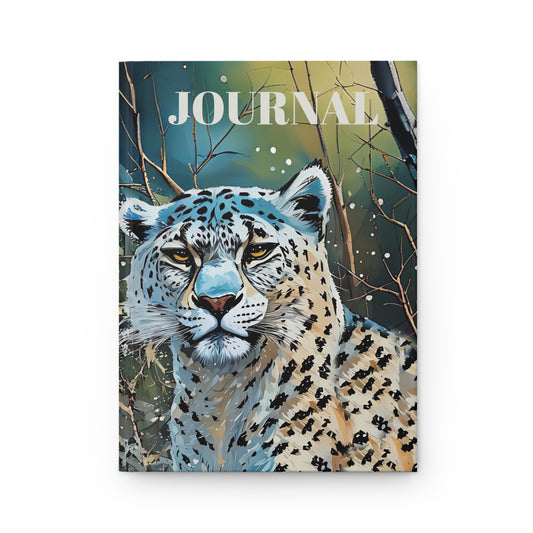 Hardcover Snow Tiger Art Matte